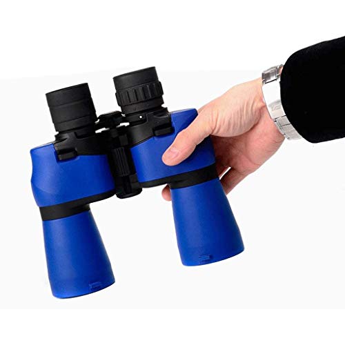 Prismáticos de Techo 10x50 para Adultos, telescopio HD Impermeable y antivaho para observación de Aves, Viajes, observación de Estrellas y conciertos con Acabado Transparente.