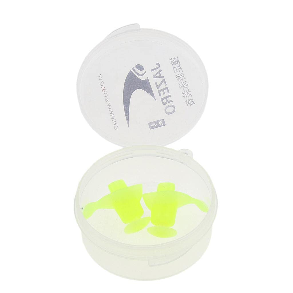 ujeavette UJEAVETTE® Swimming Ear Plug Silicone Ears Plugs Earplugs For Hearing Protection Green-picture-14