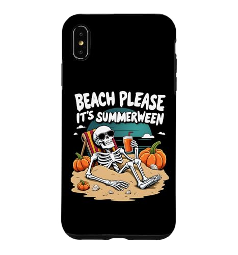 Beach Please Summerween �[���̗H�� �n���E�B�� �� �X�}�z�P�[�X iPhone XS Max �p
