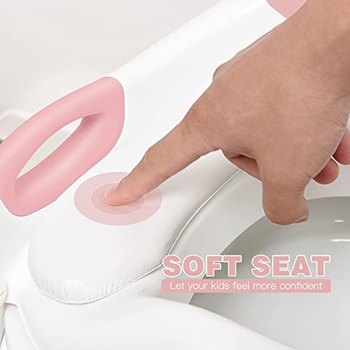 image for Potty Training Seat with Step Stool Ladder, SKYROKU Potty Training Toi