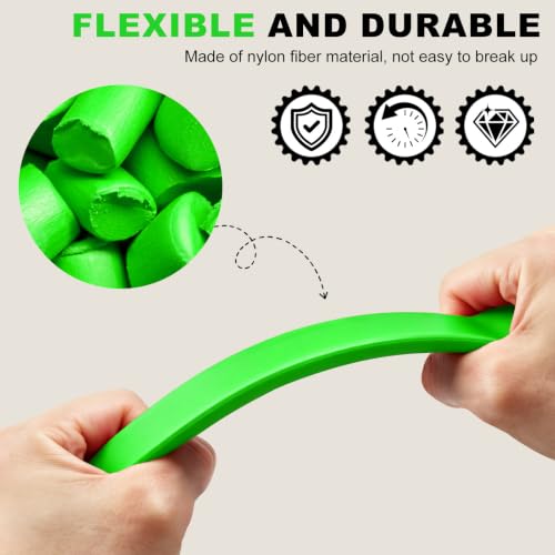 Image of 16Pcs Car Trim Removal Tool Set, Fastener Removal Tool with Stem Cap, Green