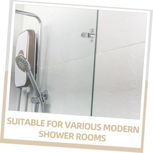 Clips pivotants acier inoxydable remplacement douche hôtel - 4