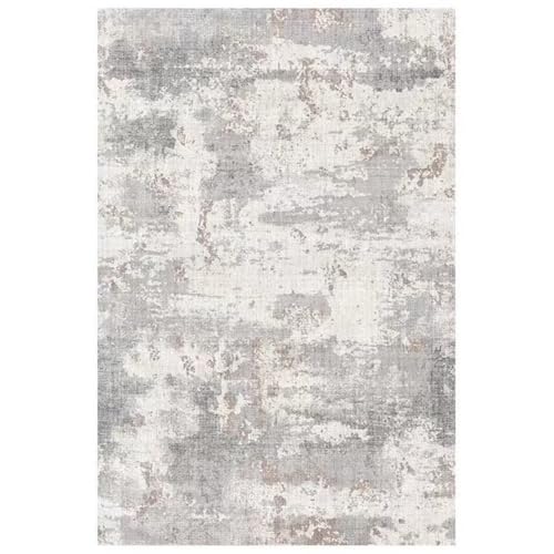 Tapis déco chambre bébé gris 60x120cm lavable - 2