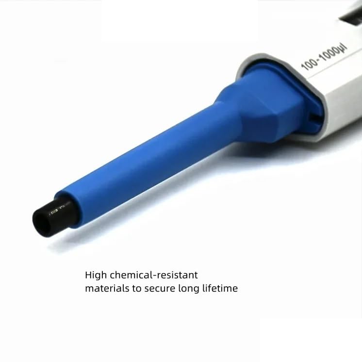 Single Channel Manual Adjustable TopPette Pipette 2-10ml Pipettor Pipet 0.1-2.5ul/0.5-10ul/20-200ul/100-1000ul Come with Tips(20-200 ul)
