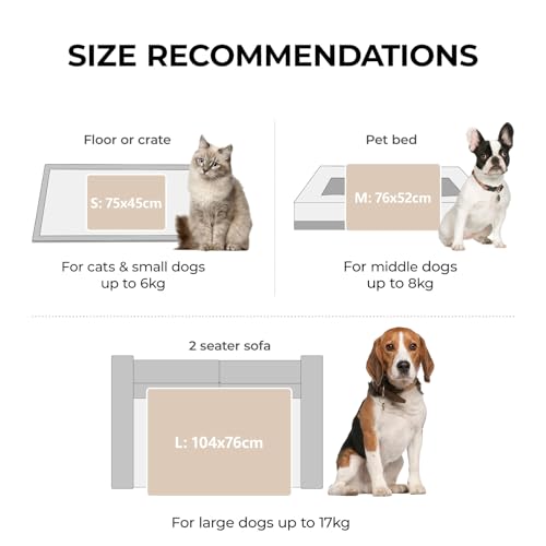 luciphia Hundedecke Katzendecke Waschbar, 1 Pack 3 Decken Flanell für Kleine Mittlere Größe Hunde Katzen, Flauschig Weiche Warme Fleece Haustier Decke für Unterwegs Kuschel Grau Rosa Beige 45 x 75 cm