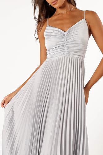 Image of Petal & Pup Women's Naira Pleated Maxi Dress