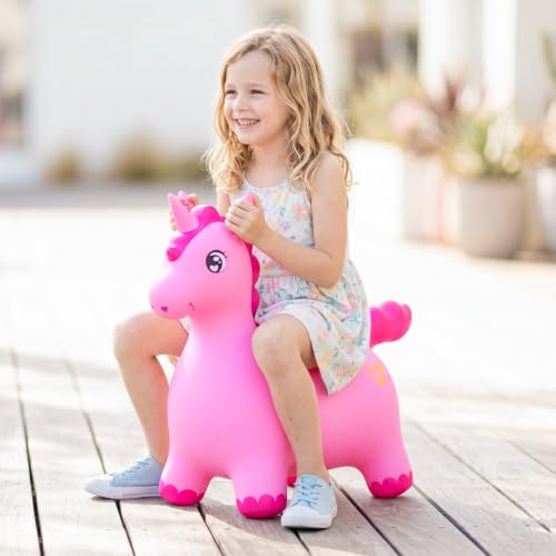 ZOOJOY Unicorn Bouncy Animal Hopper | Bounce Ride-On Horse for Toddler 18M+ by ZOOJOY - Used condition - Image 7