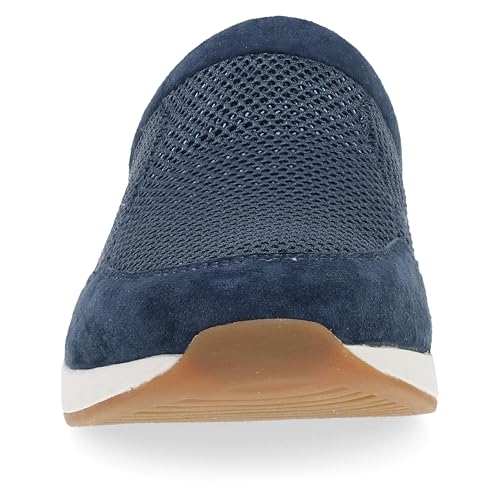 Image of Dansko Claudia Women's Backless Sneaker - Slip-On Casual Shoe with Removable Footbed, Comfortable for All-Day Casual Outings & Travel Friendly Weekend Casual