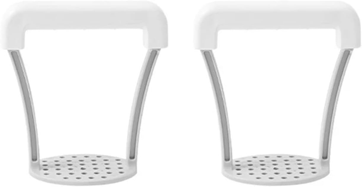 Manual Potato Masher Durable Ricer Kitchen Vegetable With Non-Slip Handle Fruit Juicer Gadgets(2pcs)