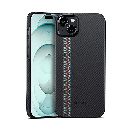 Coque iPhone 15 Plus légère anti rayures sensation textile pure