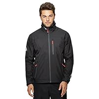 Helly Hansen Men's Crew Midlayer Jacket, Black, Small