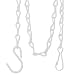 GrayBunny GB-6824 Hanging Chain, 35 Inch, White, For Bird Feeders, Planters, Fixtures, Lanterns, Suet Baskets, Wind Chimes and More! Outdoor/Indoor Use