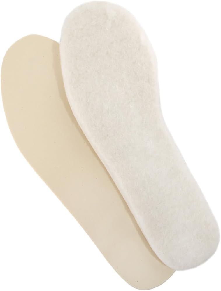 Lambland 1 Pair of Premium Lambswool Latex Backed Inner Soles Walking Hiking Boot Shoe Comfort (9)