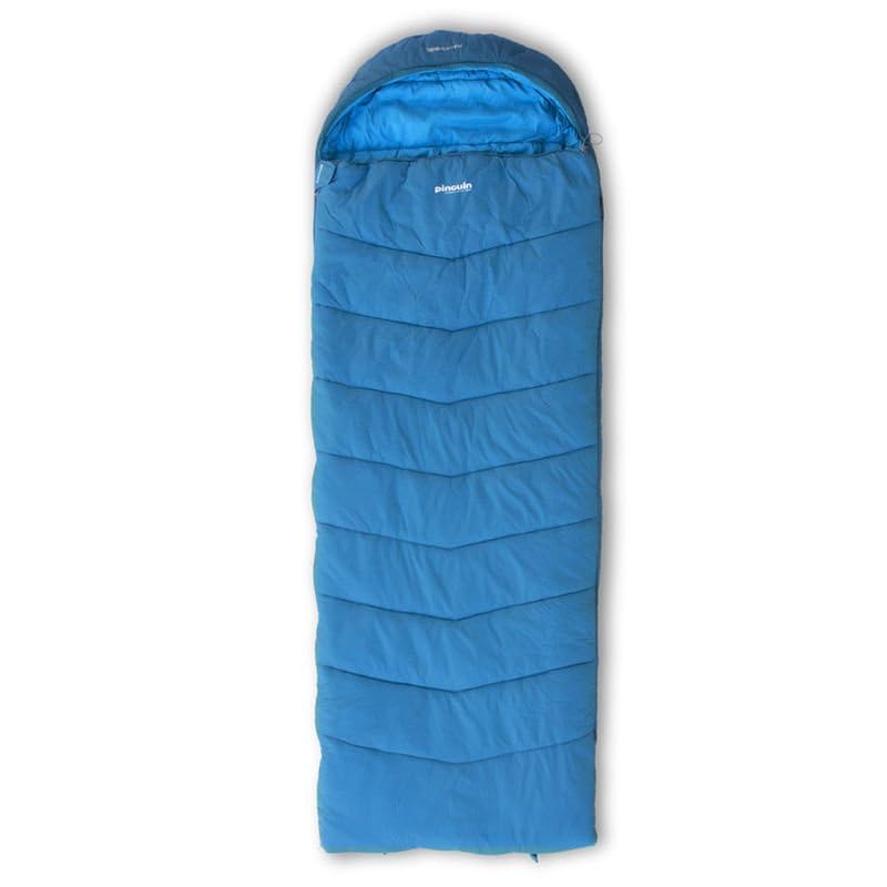 Sac de couchage Pinguin Blizzard -17 190 bleu pour camping hivernal