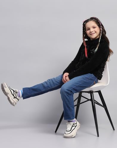 Image of Monte Carlo Girls Printed Round Neck Full Sleeve Sweatshirt (523063583)