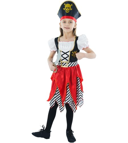 Disfraz de Pirata para Niñas Talla 9-10 miniatura 2