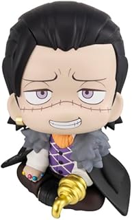 Rukappu ONE PIECE Crocodile, Approx. 4.3 inches (110 mm), PVC Pre-painted Action Figure