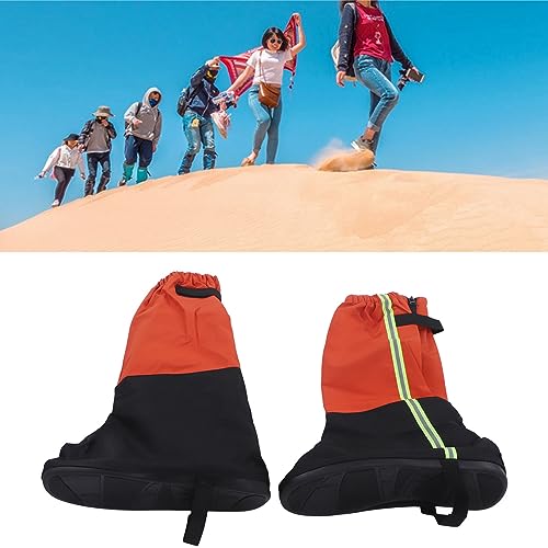 Cubiertas para zapatos impermeables para lluvia y nieve, gaiters para exteriores, camping, pesca, ciclismo y equitación (talla XL) miniatura 5