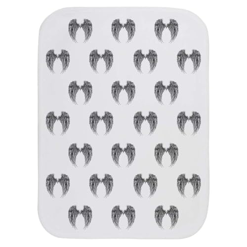 Azeeda 'Gothic Vampire Wings' Baby Burp/Wash Cloth (BC00030799)