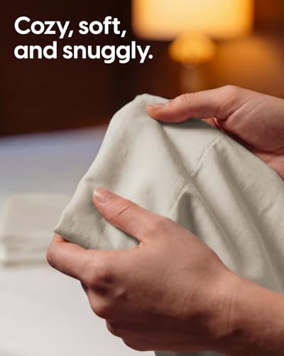 Image of Sleepy Town Twin XL Size Bed Sheets - 2 Piece - NO Flat Sheet Included - Twin XL Sheet Set - Soft, Comfy & Cooling - Easy Care - Wrinkle & Fade Free - Brushed Microfiber - Deep Pocket Sheets (Wheat)