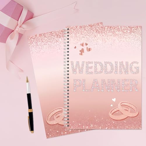 Carnet de notes keepsake et organisateur de mariage complet pour planifier la réception - 3
