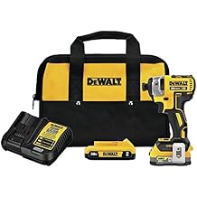 DEWALT 20V MAX Impact Driver, Cordless, 3-Speed, Battery and Charger Included DCF845D1E1