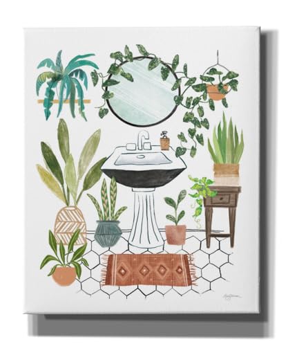 Epic Graffiti 'Urban Jungle Bathing 1' by Mary Urban Canvas