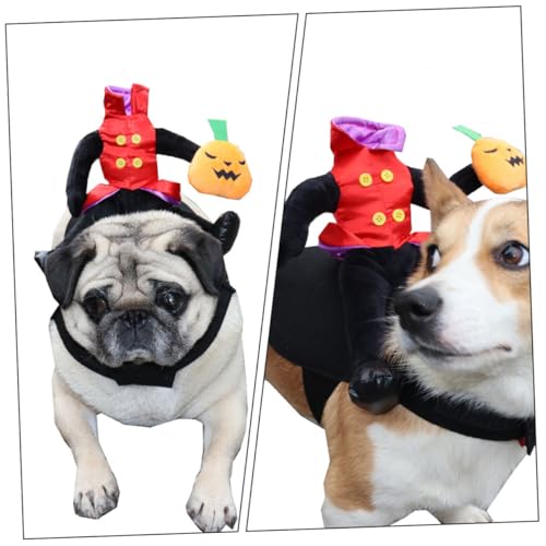 Disfraz Halloween Calabaza para Perro Mediano miniatura 6