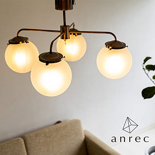 Amazon | anrec(アンレック) シーリングライト 4灯 ジベルニー 天井