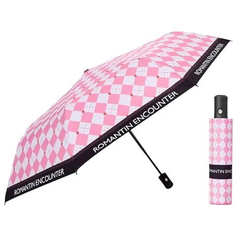 RevpoltIQ Parapluie automatique rose Cover