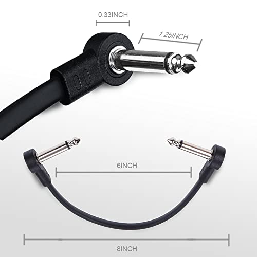 Goghost 6 Inch Guitar Patch Cables 4 Pack thumb #4