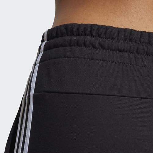 Adidas Womens Essentials 3-Stripes French Terry Cuffed Pants Black/White Medium by adidas - Used condition - Image 8
