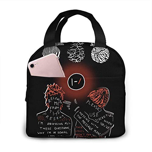 Lunch Bags For Men Women, Pilots 21 Twentyone Lady Insulated Durable Lunch Box Tote Bag Cooler Bag For Work School Picnic Travel Beach