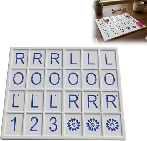 Tablero de práctica Mahjong para fichas americanas