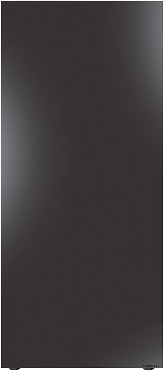 HelloReef 15 Gallon Aquarium Stand – Modern Design, Sturdy Build, Water Resistant Premium Finish, Storage Shelfs Included for Freshwater and Saltwater Tanks (Black)