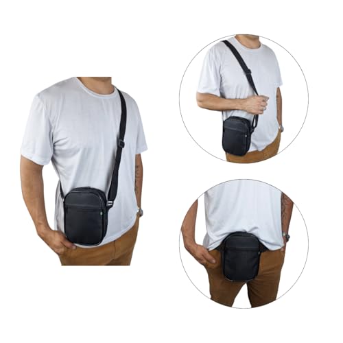 Shoulder Bag Mini Bolsa Tiracolo Alça De Ombro Transversal Preto ART MANIA