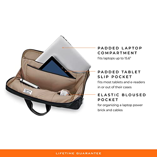 Briggs & Riley @ Work-Brief, Black, Slim #TOP3
