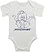 Produktbild INDIGOS UG - Babystrampler/Strampler 015 mit Wunschname/Wunschtext schwarz 74/80