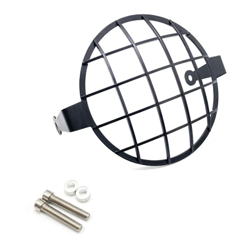 Couvercle calandre phare moto pour explorer les pistes en Himalaya Scram 411
