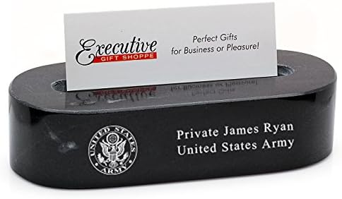 Executive Gift Shoppe | Titular de la tarjeta de visita de escritorio del ejército de los Estados Unidos