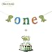 Dinosaur Smash Cake Kit First Birthday Glitter One Banner Highchair Banner with Glitter Dinosaur One Cake Topper for Dino 1st Birthday Supplies Decorations