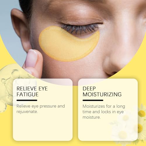 Gold Collagen Under Eye Mask Patches | Anti-Aging Hydration