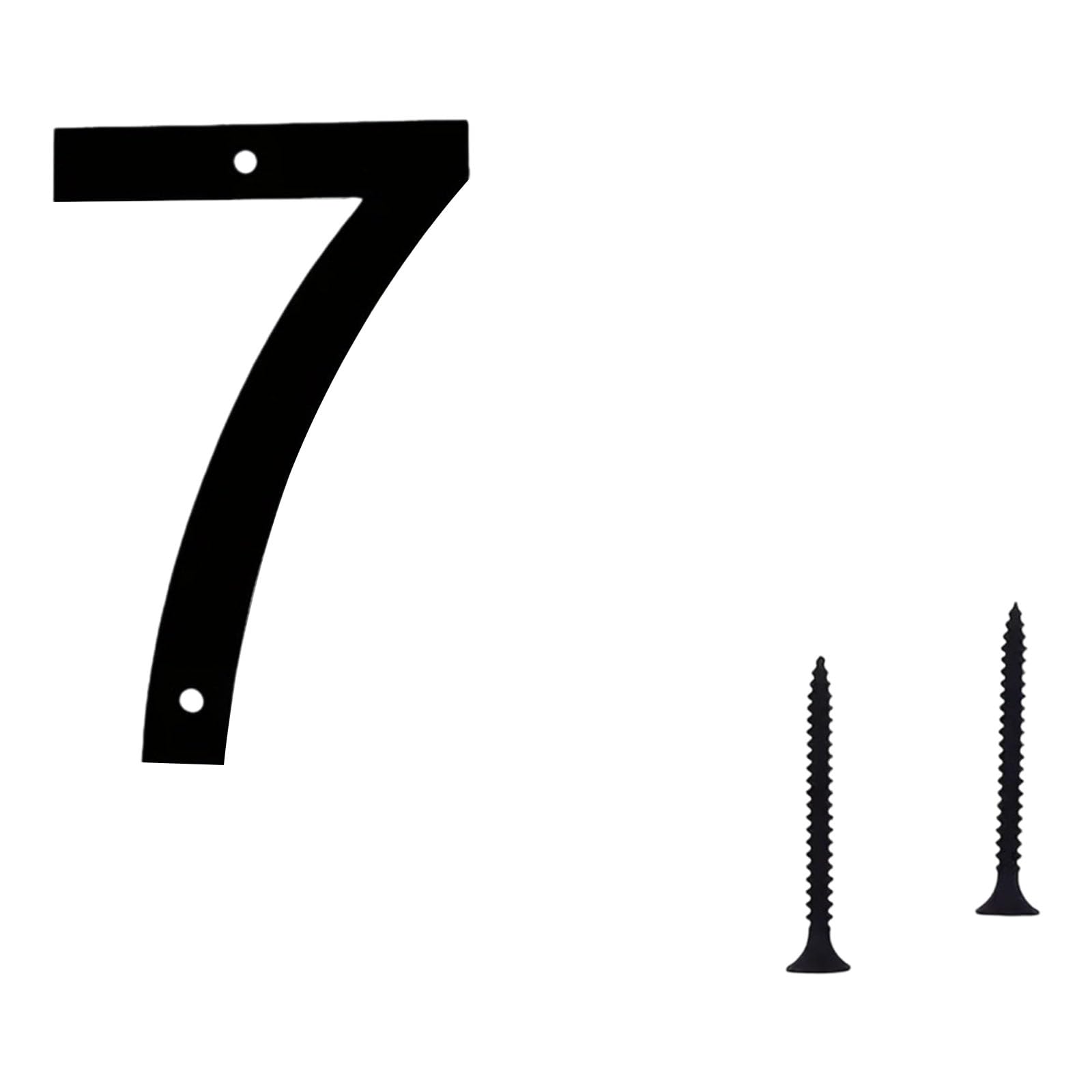 Xinsheinelry Coated Floating Address Numbers, Metal Modern House Plaques for Garden Mailbox Door Decors & Visibility Signage Home Address Number/plaques
