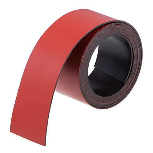 Bande magnétique effaçable rouge pour le frigo et les loisirs créatifs