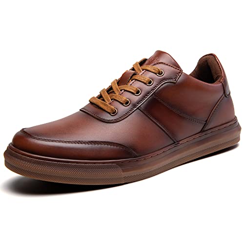 Arkbird Casual Sneakers Breathable Lace-Up Leather Walking Shoes Comfortable Fashion Sneakers for Men Daily Work product thumbnail 18