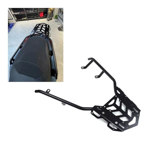 Support coffre arrière XMAX 300 robuste en acier au carbone