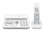 パイオニア DECTフルコードレス留守番電話子機1台付き ホワイト TF-FA70W-W