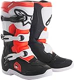 botines alpinestars moto Alpinestars Sector Zapatillas de moto (negro/blanco/rojo, 45)