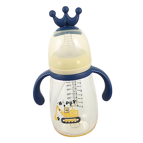 Toyvian ベビーボトル 付 柄 な 用水筒 食期物に 転倒 漏れ 機 付