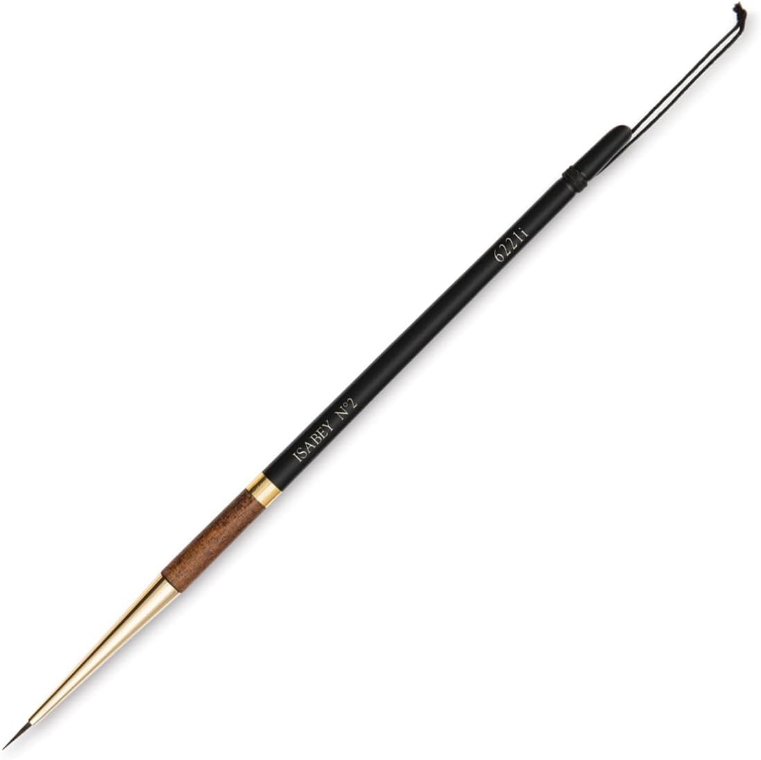 Isabey Vintage Siberian Blue Squirrel Brush, Round, 8